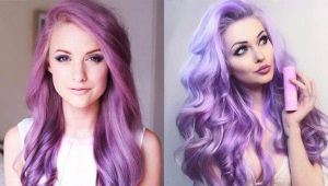 Lavender hair color: who needs the shade and how to dye your hair?