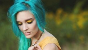 Mint hair color: features, shades, tips for coloring and care