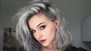 Ash color of hair for short hair: choice of shade and stages of dyeing