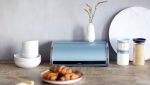 Types and selection criteria of bread bins