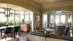 Arches in the hall: types and finishes