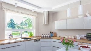 White kitchen sets: types, combinations and choices in the interior