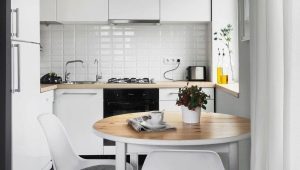 Interior design of kitchen in Khrushchev