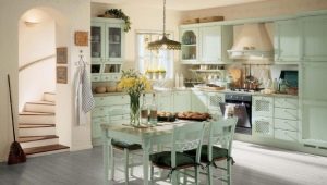 Provence style kitchen interior design