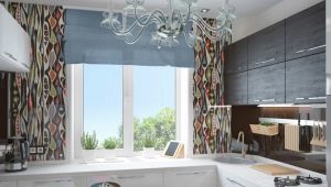 Kitchen design with a window in the working area