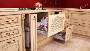 Kitchen tables with drawers: advantages and disadvantages, types and nuances of choice