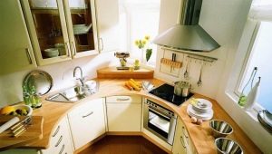 Features of the design of the kitchen 5 square. m
