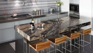 Worktops for the kitchen: features, types and subtleties of choice