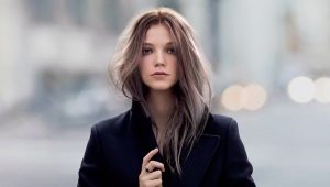 Dark ash hair color: shades and subtleties of coloring