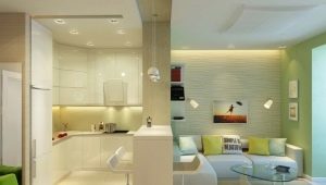 Zoning the kitchen: methods, rules and interesting ideas