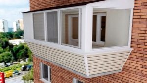 Balcony with removal: options and stages of work