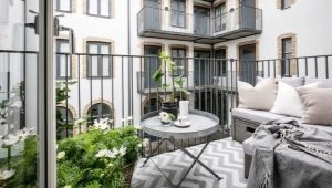 Scandinavian-style balcony: ideas for decoration, recommendations for arrangement