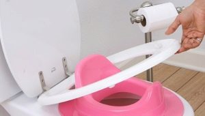 Children's toilet seats: types and choices