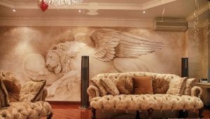 Living room painting: types of techniques, themes and beautiful examples