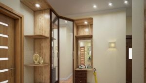 Corner entrance to a small corridor: how to choose furniture and place it right?