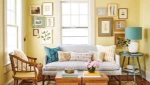 Options for interior design of the hall 18 square meters. m