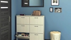 Choose a narrow chest of drawers in the hallway