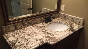 Stone countertops in the bathroom: varieties, choice, care