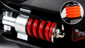 All about scooters with shock absorbers