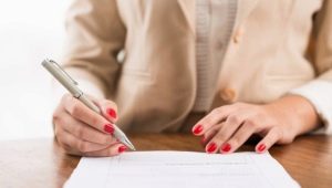 Job Application Form: Examples of Completion