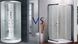 What is the difference between a shower cabin and a corner and which is better?
