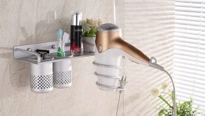 Holders for hairdryer: features, types and rules of choice