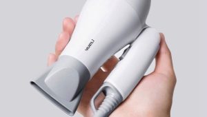 Travel hairdryers: varieties, choice, use
