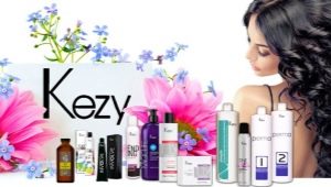 Kezy hair cosmetics: composition and description of the range