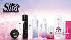 Overview of hair cosmetics Shot