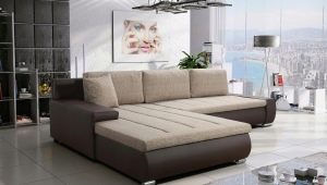 Corner folding double sofas: features, types and selection