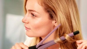 Thin curlers: types and characteristics