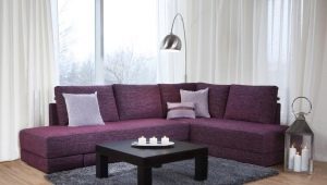 Corner sofas without armrests: features, types and choices