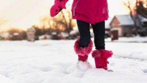 Children's snowboots: description, rating of the best models and selection tips