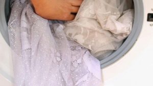 How to wash the tulle in the washing machine?