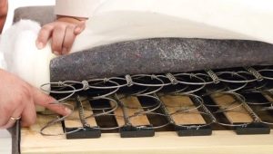 Repair springs in a sofa