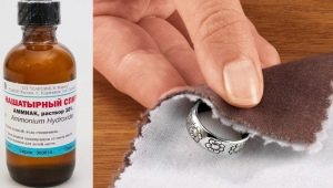 Silver cleaning with ammonia