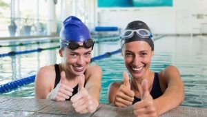 Rubber hats for the pool: purpose, features of choice and wearing