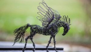 What can be made of wire?