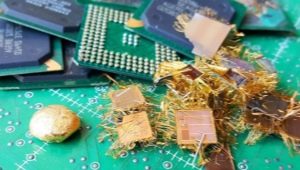 How to get gold from radio parts?