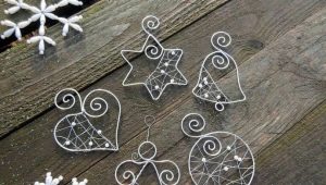 What New Year's crafts can be made of wire?