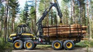Features of the profession forestry machine operator