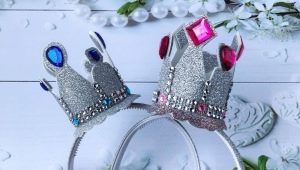 How to make crowns from foamiran?