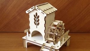 How to make a tea house from plywood?