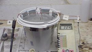 Silvering of parts by galvanic method