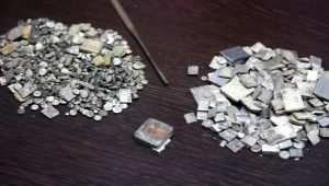 Silver contacts: how to extract?