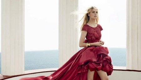 Evening dresses, short in front and long in back