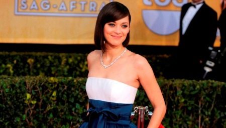 Two-tone dress - spectacular contrast by combining two colors