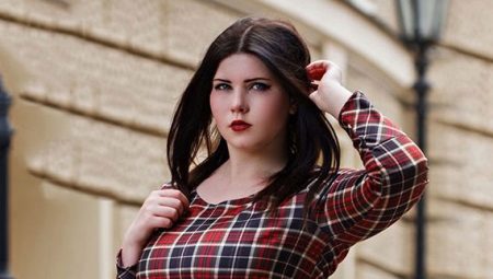 Plaid Dresses for Fat Women