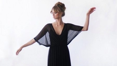 Kleid mit Fledermausärmeln - Inspiration aus Japan