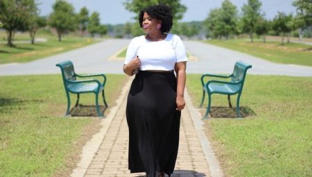 Long skirts for overweight women